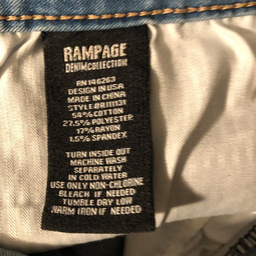Jeans | Rampage | Size 7 | Distressed | - Picture 7 of 7